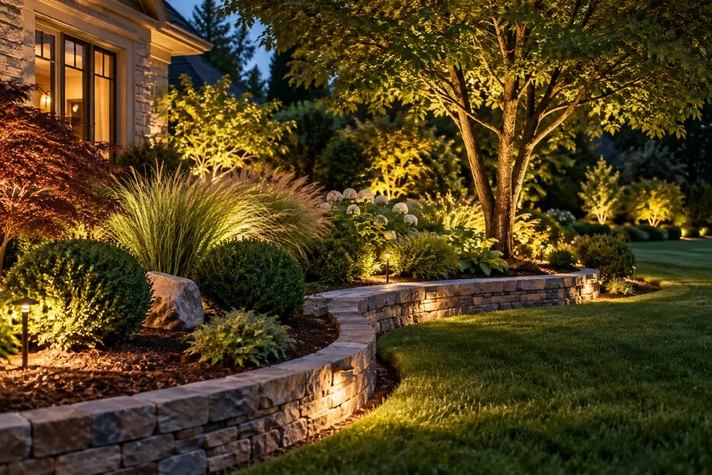 Landscape accent lighting